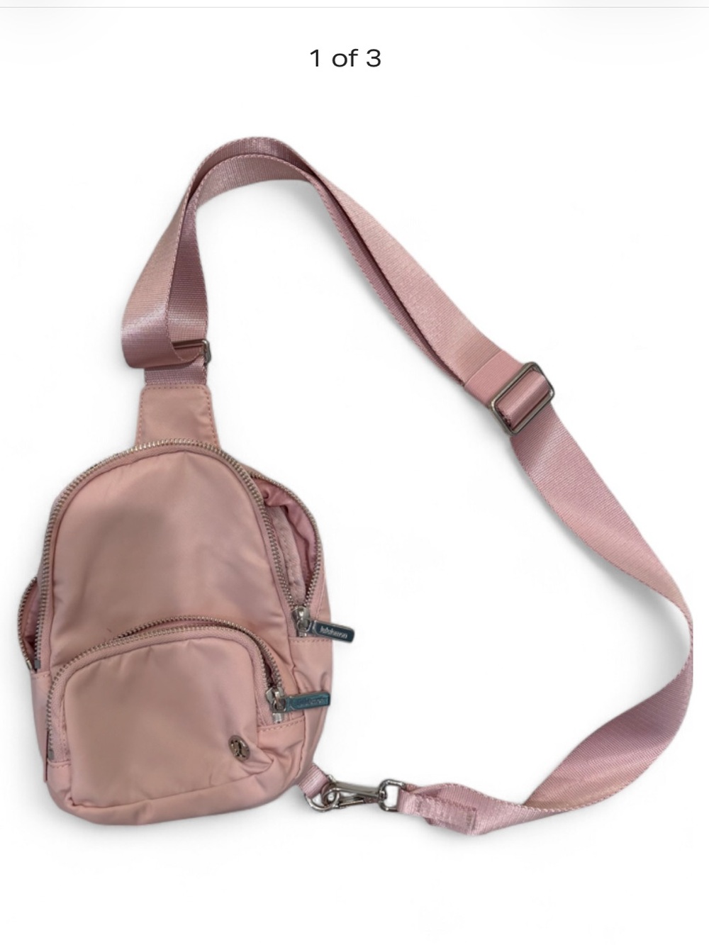 Lululemon sling bag 2L pink